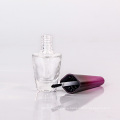 Manufacturer Customized Empty 10ml Clear Nail Polish Bottle Glass with brush and cap